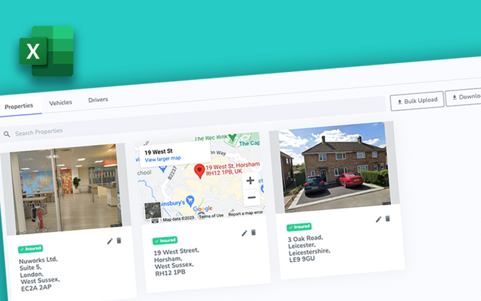 New Risk Asset Bulk Upload Feature